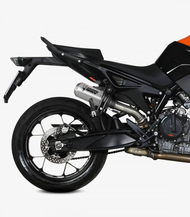 MIVV MK3 Exhaust Stainless Steel for KTM 790 / 890 Duke (18-25) KT.020.SM3X