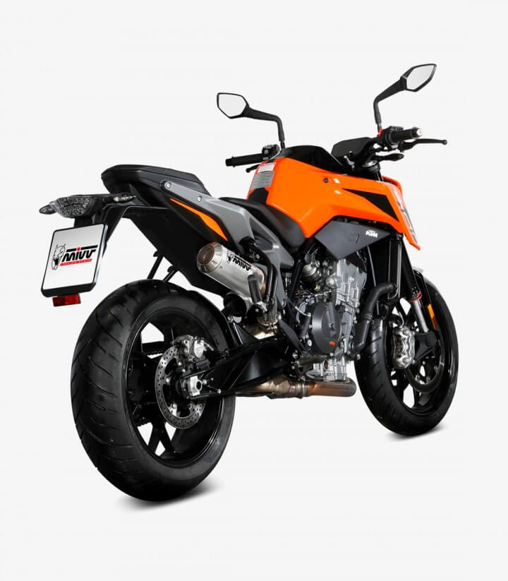MIVV MK3 Auspuff Stahl für KTM 790 Duke (18-26), 890 Duke (20-24) KT.020.SM3X