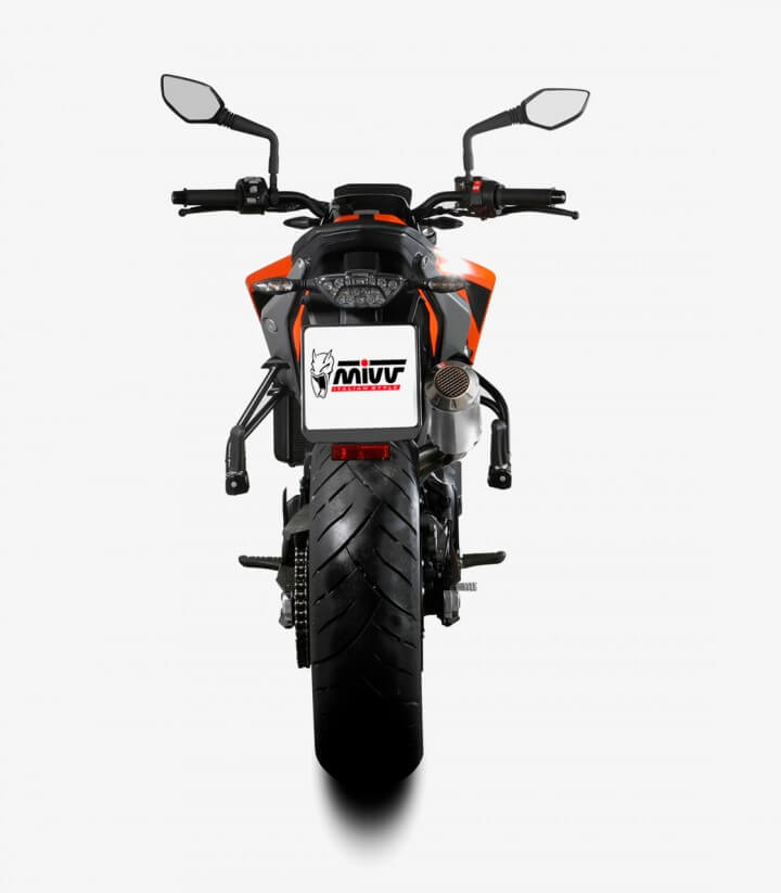 Escape MIVV MK3 Acero para KTM 790 / 890 Duke (18-25) KT.020.SM3X