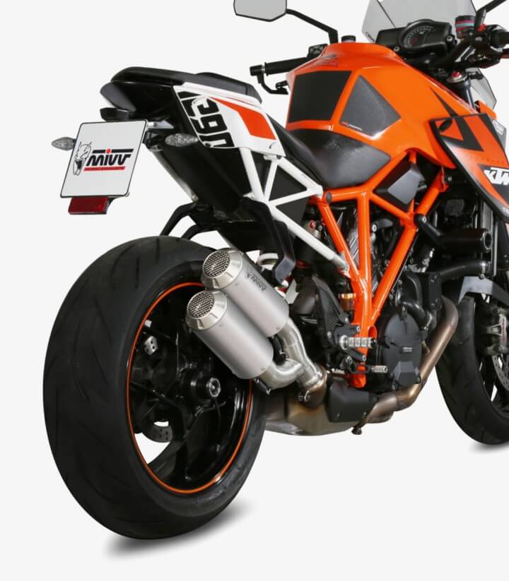 MIVV MK3 Auspuff Stahl für KTM 1290 Super Duke GT/R (14-19) KT.022.LM3X