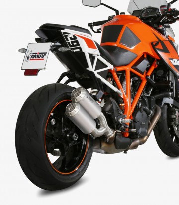 MIVV MK3 Auspuff Stahl für KTM 1290 Super Duke GT/R (14-19) KT.022.LM3X