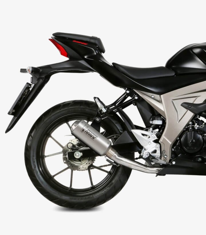 MIVV MK3 Auspuff Stahl für Suzuki GSX-R125 (17-21), GSX-S125 (17-21) S.055.SM3X