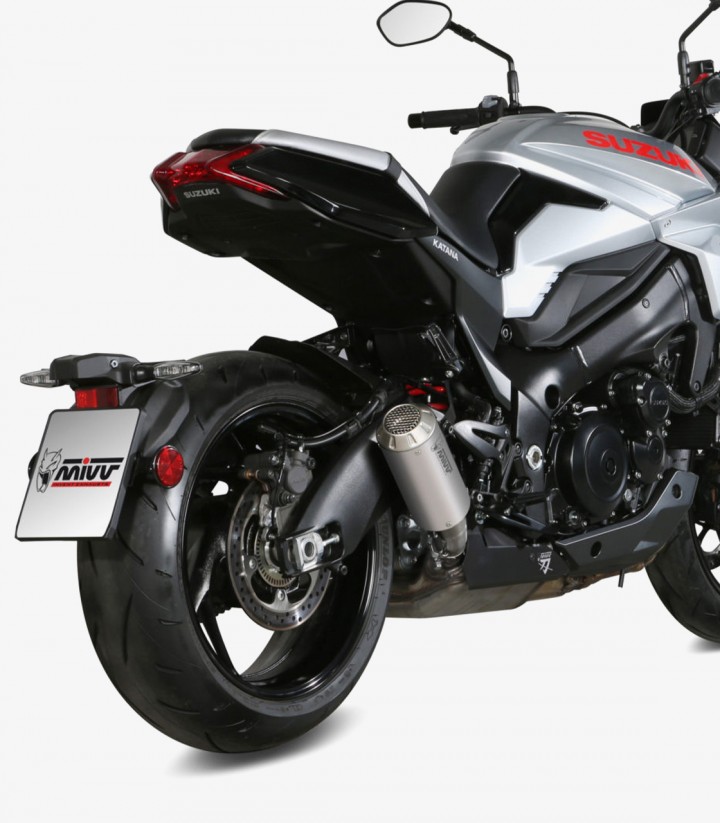 Escape MIVV MK3 Acero para Suzuki Katana / GSX-S 1000 Katana (19–25) S.056.LM3X