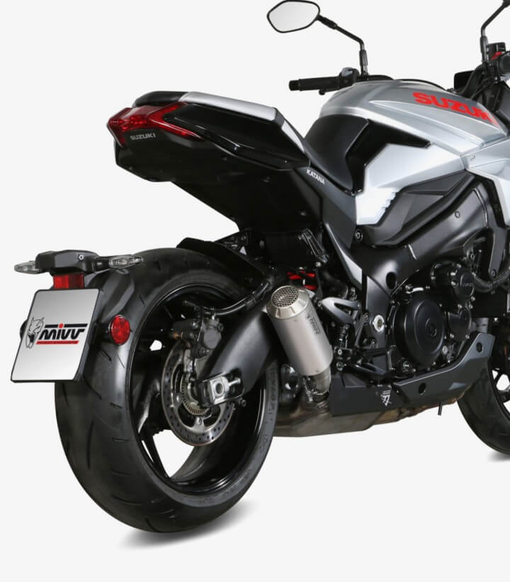 Escape MIVV MK3 Acero para Suzuki Katana / GSX-S 1000 Katana (19–25) S.056.LM3X