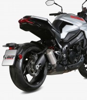Escape MIVV MK3 Acero para Suzuki Katana / GSX-S 1000 Katana (19–25) S.056.LM3X