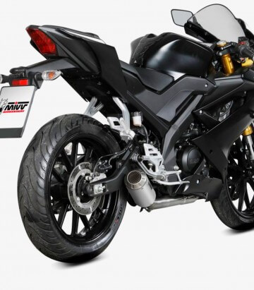 MIVV MK3 Auspuff Stahl für Yamaha MT-125 (20-26), YZF-R 125 (19-26) Y.067.SM3X