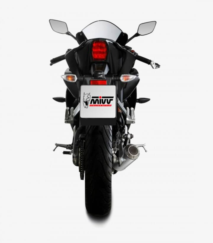 MIVV MK3 Auspuff Stahl für Yamaha MT-125 (20-26), YZF-R 125 (19-26) Y.067.SM3X