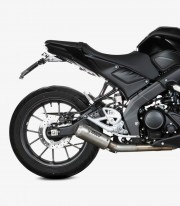 MIVV MK3 Exhaust Stainless Steel for Yamaha MT 125, YZF R125 (19-25) Y.067.SM3X