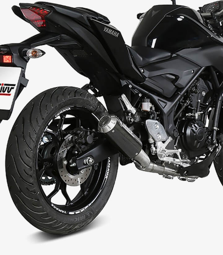 Escape MIVV MK3 Acero para Yamaha MT-03 / YZF-R25 / R3 (15–24) X.YA.0008.SM3C