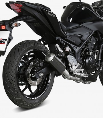 MIVV MK3 Auspuff Carbon für Yamaha MT-03 (16-24), YZF-R25/R3 (15-24) X.YA.0008.SM3C