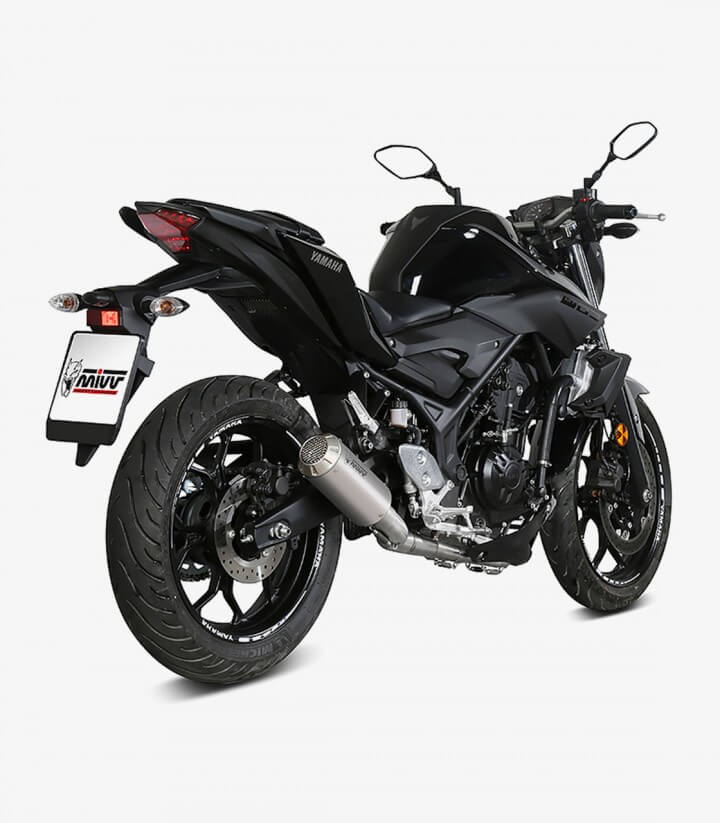 MIVV MK3 Exhaust Stainless Steel for Yamaha MT-03 / YZF-R25 / R3 (15–24) X.YA.0008.SM3X