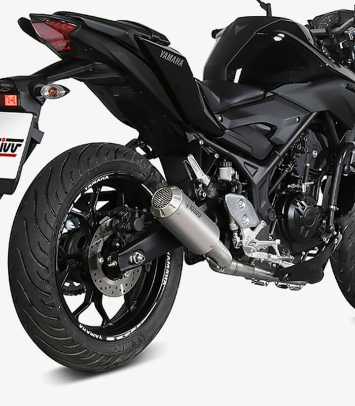 Escape MIVV MK3 Acero para Yamaha MT-03 / YZF-R25 / R3 (15–24) X.YA.0008.SM3X