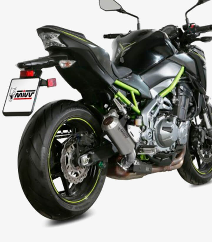 MIVV MK3 Auspuff Stahl für Kawasaki Z 900 (17-26), Z 900 RS (17-25) K.056.LM3X