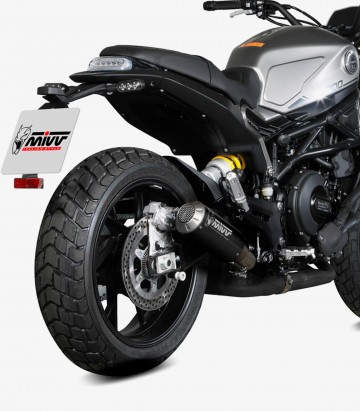 Escape MIVV MK3 Negro para Benelli Leoncino 800 (22-24) E.008.SM3B