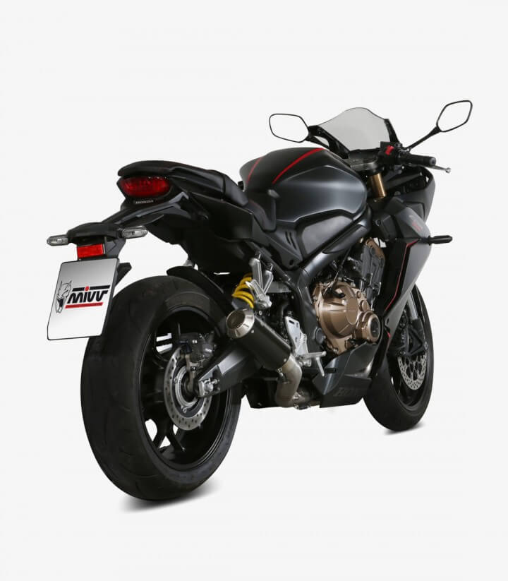 Escape MIVV MK3 Negro para Honda CB 650 R (19-23) H.072.SM3B