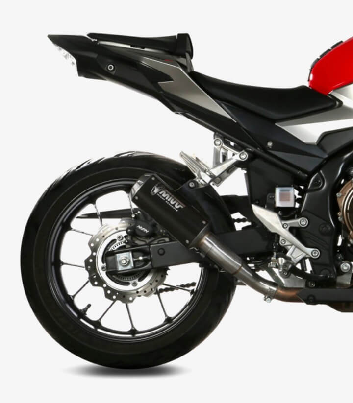 Escape MIVV MK3 Negro para Honda CB 500 F / X (19-24) H.075.SM3B