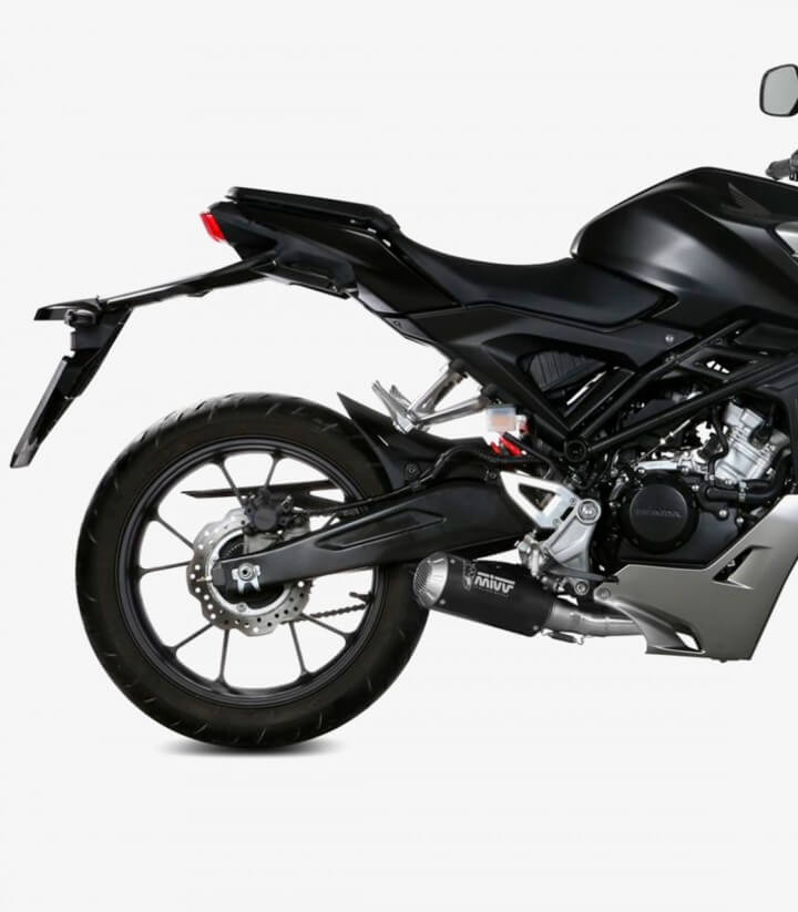 Escape MIVV MK3 Negro para Honda CB 125 R (18-25) H.076.SM3B