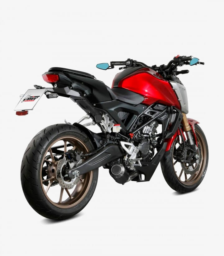 Escape MIVV MK3 Negro para Honda CB 125 R (21-25) H.078.SM3B