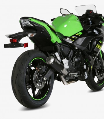 MIVV MK3 Auspuff Schwarz für Kawasaki Ninja 650, Vulcan S, Z 650 (17-23) K.044.SM3B