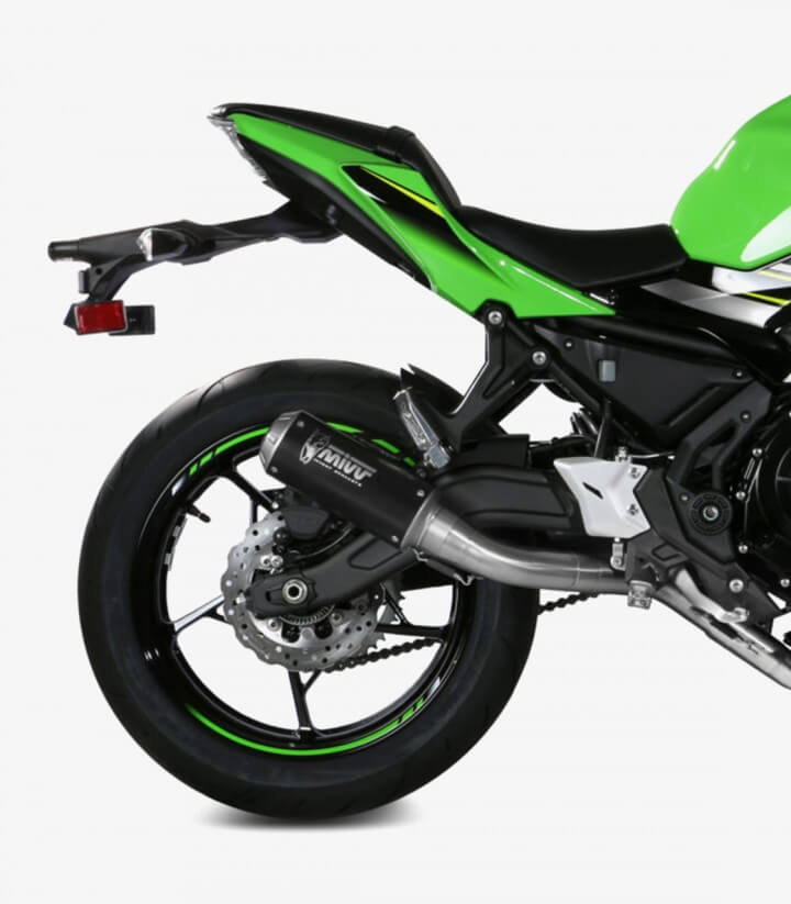 MIVV MK3 Exhaust Black for Kawasaki Ninja / Vulcan S / Z 650 (17-23) K.044.SM3B