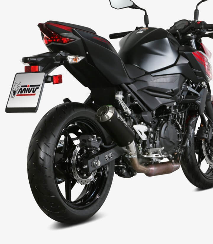Escape MIVV MK3 Negro para Kawasaki Ninja Z 400 / 400 (18-23) K.047.SM3B