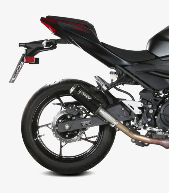 Escape MIVV MK3 Negro para Kawasaki Ninja Z 400 / 400 (18-23) K.047.SM3B