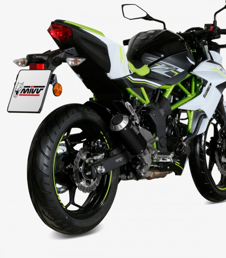 MIVV MK3 Exhaust Black for Kawasaki Ninja Z125 / 125 (19-24) K.048.SM3B