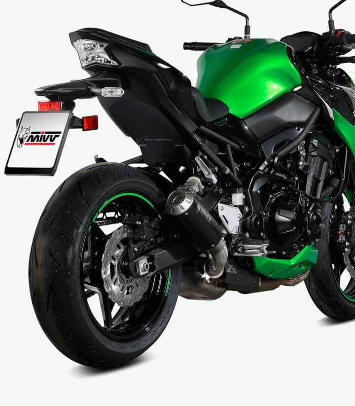 MIVV MK3 Auspuff Schwarz für Kawasaki Z 900 (20-24) K.052.LM3B