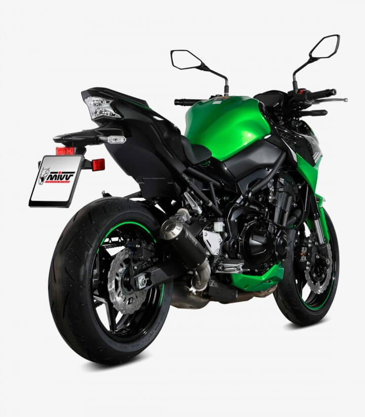 MIVV MK3 Auspuff Schwarz für Kawasaki Z 900 (20-24) K.052.LM3B