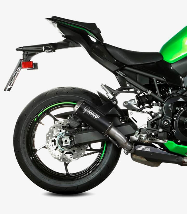 MIVV MK3 Auspuff Schwarz für Kawasaki Z 900 (20-24) K.052.LM3B