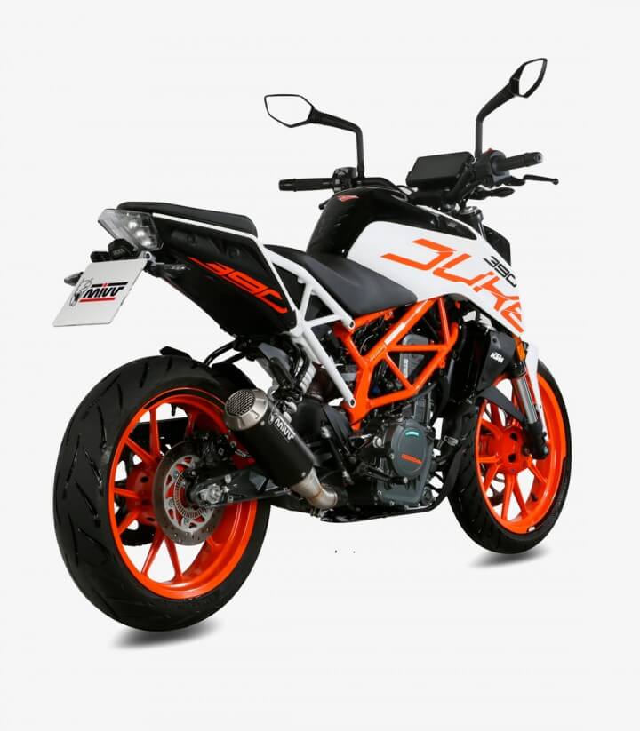 Escape MIVV MK3 Negro para KTM Duke / RC 125/390 (17–21) KT.019.SM3B