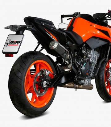 MIVV MK3 Auspuff Schwarz für KTM 790 Duke (18-26), 890 Duke (20-25) KT.020.SM3B