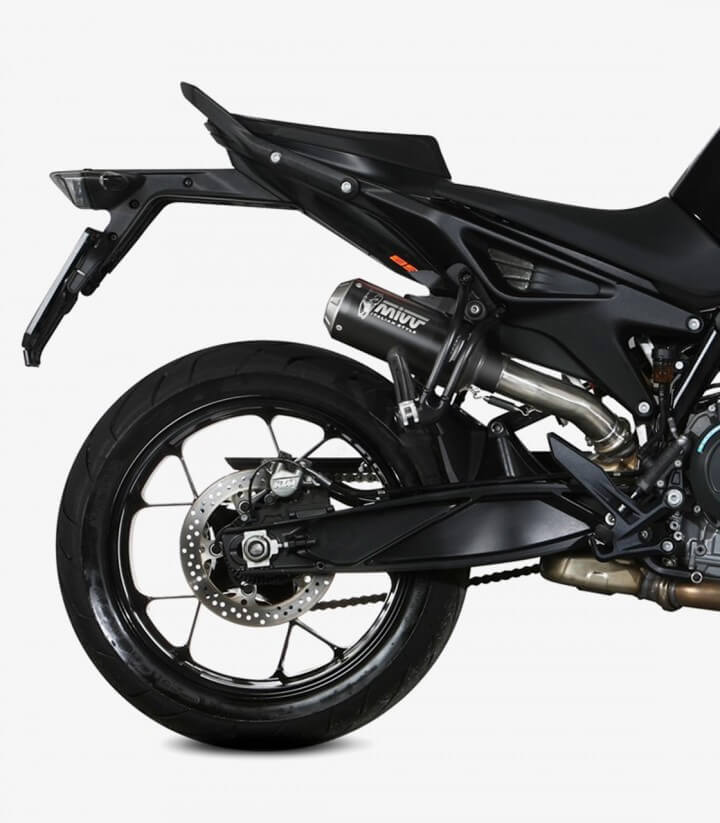 MIVV MK3 Auspuff Schwarz für KTM 790 Duke (18-26), 890 Duke (20-25) KT.020.SM3B