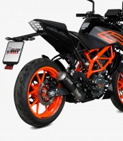 Escape MIVV MK3 Negro para KTM 125 / 390 Duke (21-25) KT.025.SM3B