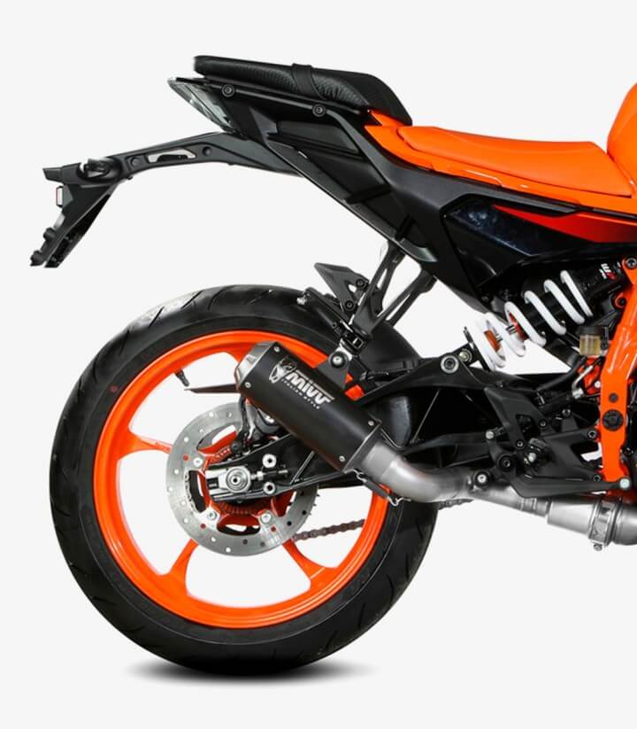 Escape MIVV MK3 Negro para KTM 125 / 390 Duke (24-25) KT.031.SM3B
