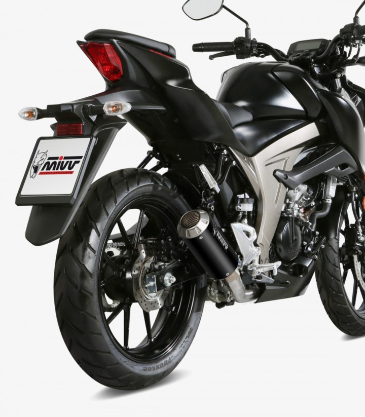 Escape MIVV MK3 Negro para Suzuki GSX-R/S 125 (17-21) S.055.SM3B