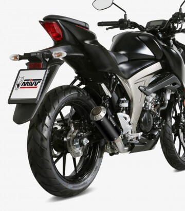 Escape MIVV MK3 Negro para Suzuki GSX-R/S 125 (17-21) S.055.SM3B