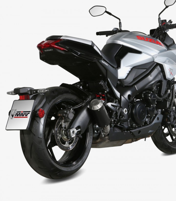 MIVV MK3 Exhaust Black for Suzuki Katana / GSX-S 1000 Katana (19–25) S.056.LM3B