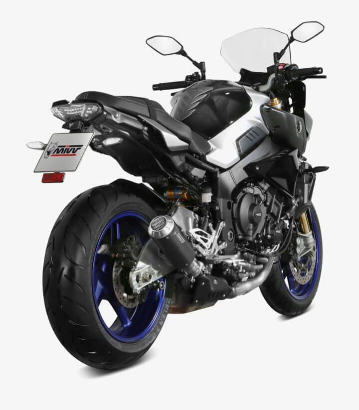 MIVV MK3 Auspuff Schwarz für Yamaha MT-10 (16-22) Y.057.LM3B