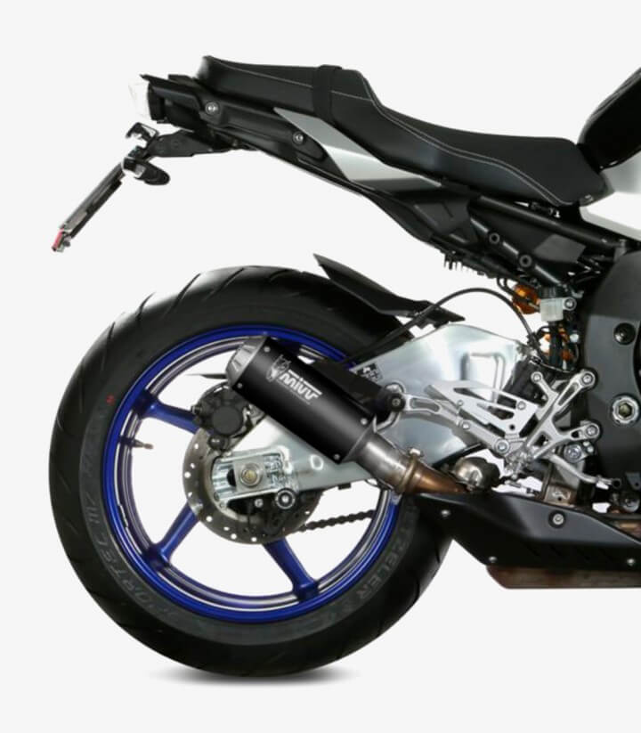 MIVV MK3 Auspuff Schwarz für Yamaha MT-10 (16-22) Y.057.LM3B