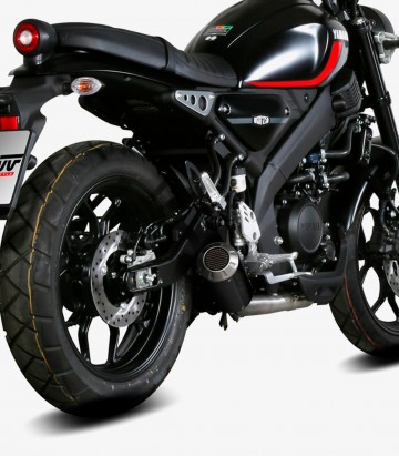 MIVV MK3 Auspuff Schwarz für Yamaha XSR 125 (22-24) Y.075.SM3B