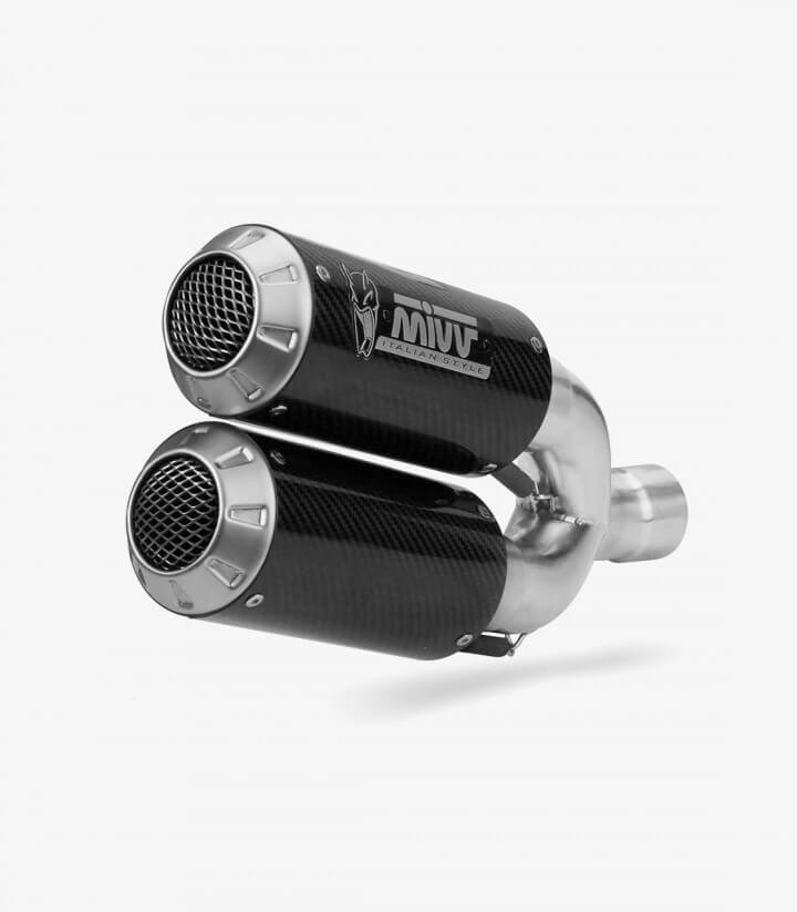 MIVV MK3 Auspuff Carbon für Triumph Speed Triple, Speed Twin (21-24) T.025.LM3C