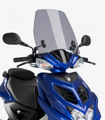Parabrisas Puig modelo Urban Yamaha Aerox 4 color Ahumado 9682H