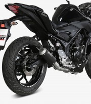 Escape MIVV MK3 Negro para Yamaha MT-03 / YZF-R25 / R3 (15–24) X.YA.0008.SM3B