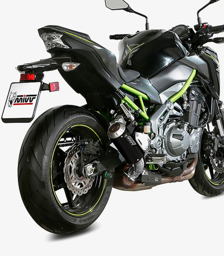 Escape MIVV MK3 Negro para Kawasaki Z900 A2 (17-25) K.056.LM3B
