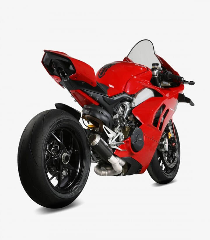 MIVV MK3 Exhaust Titanium and Carbon for Ducati Panigale V4 / S / R / Streetfighter V4 (18–25) R.DU.0006.SM3C