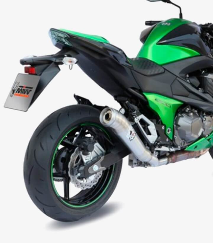 MIVV Ghibli Auspuff Stahl für Kawasaki Z800 (13-16) K.032.LGX