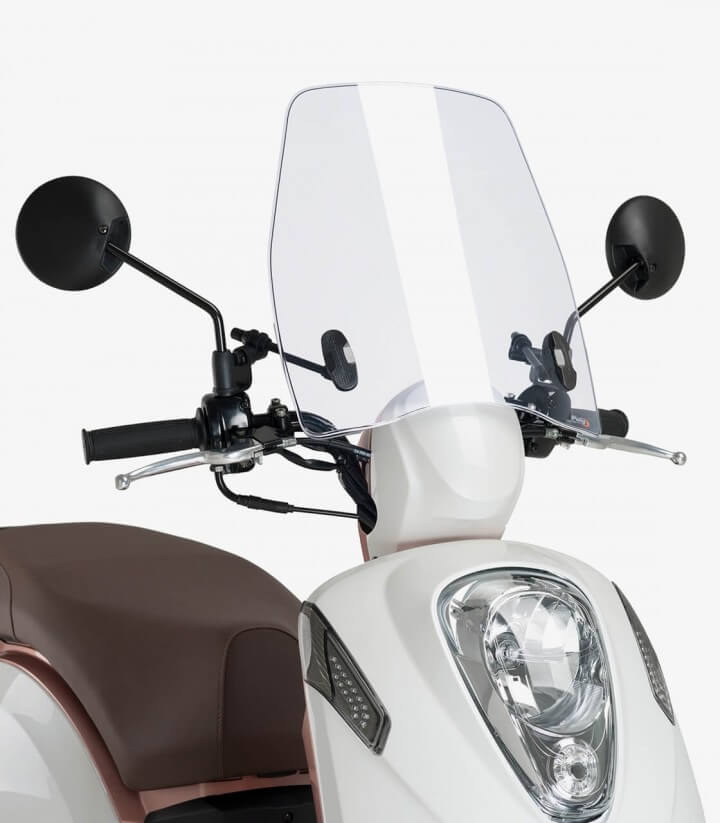 Parabrisas Puig modelo Trafic SYM Mio 115 color Transparente 9775W