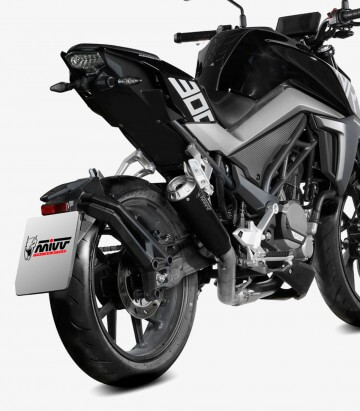 Auspuff MIVV X-M1 Schwarz für CFMOTO 300NK (21-24) CF.007.LC4B