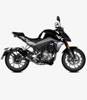 MIVV X-M1 Exhaust Black for CF MOTO NK 300 (21-24) CF.007.LC4B